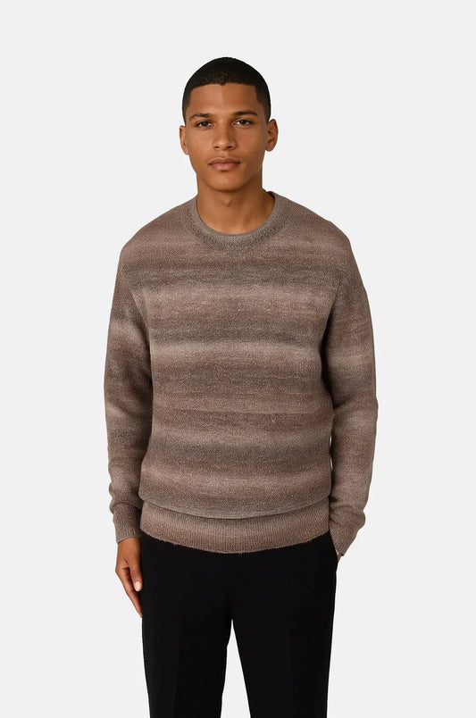 Ciszere kit knitted sweater mocha brown