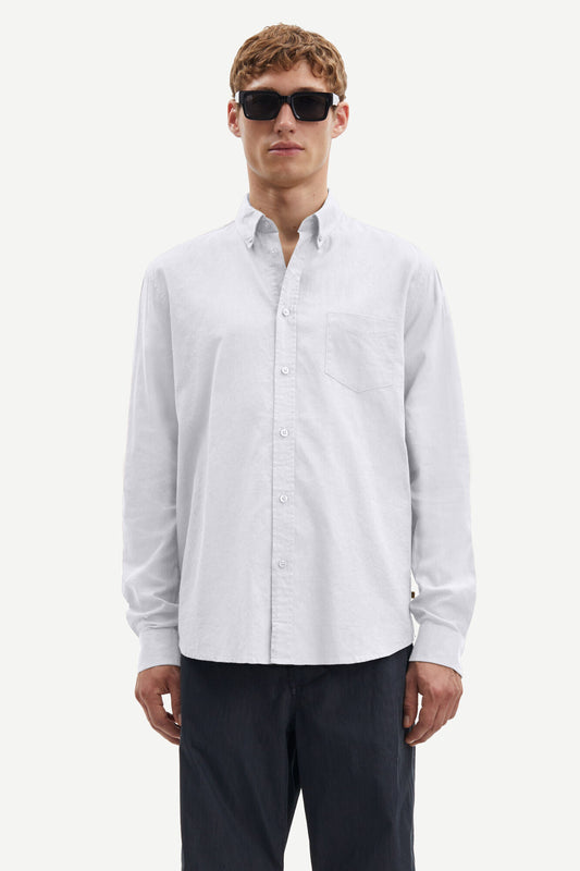 Samsoe samsoe liam ba shirt 6971 white