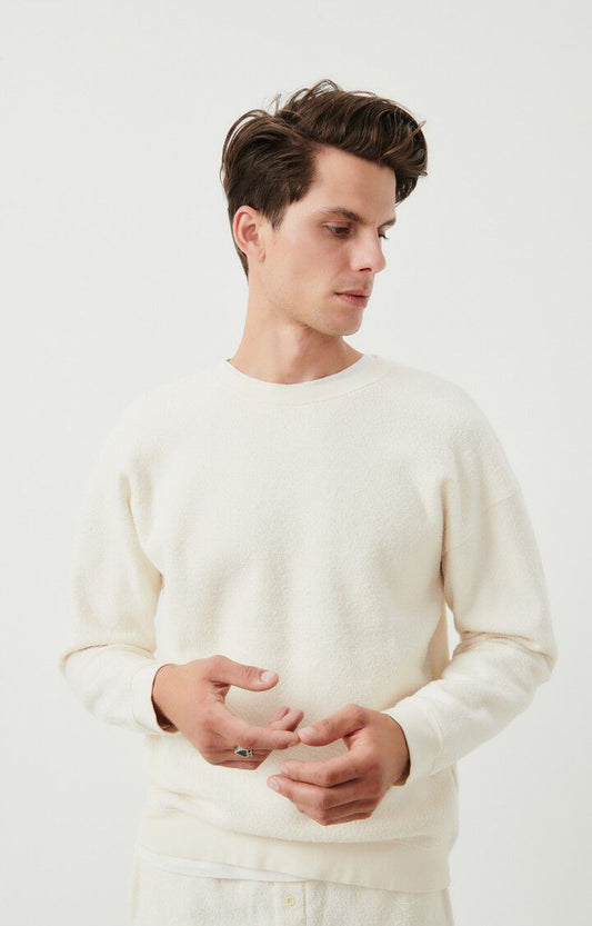 American vintage bobypark sweat mboby03a ecru