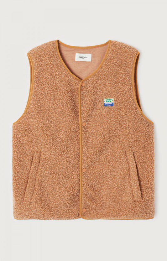 American vintage hoktown vest mhok16a hazel melange