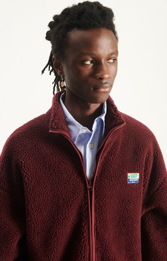 American vintage hoktown vest mhok16b burgundy melange