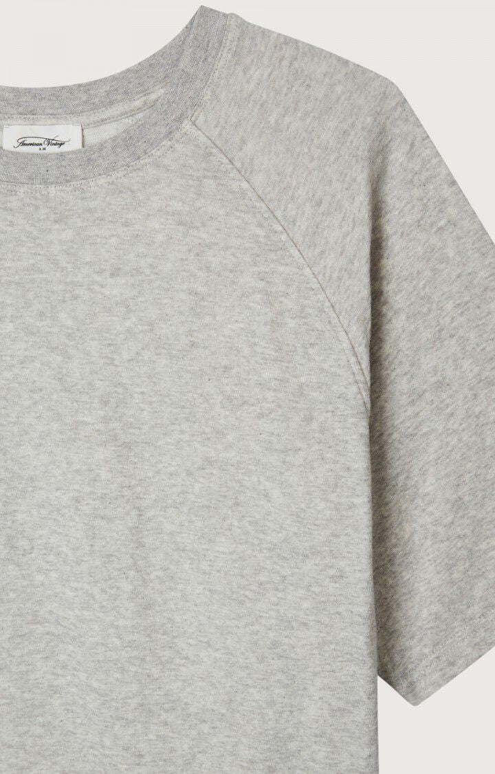 American vintage ruzy t-shirt mruz02a light grey melange