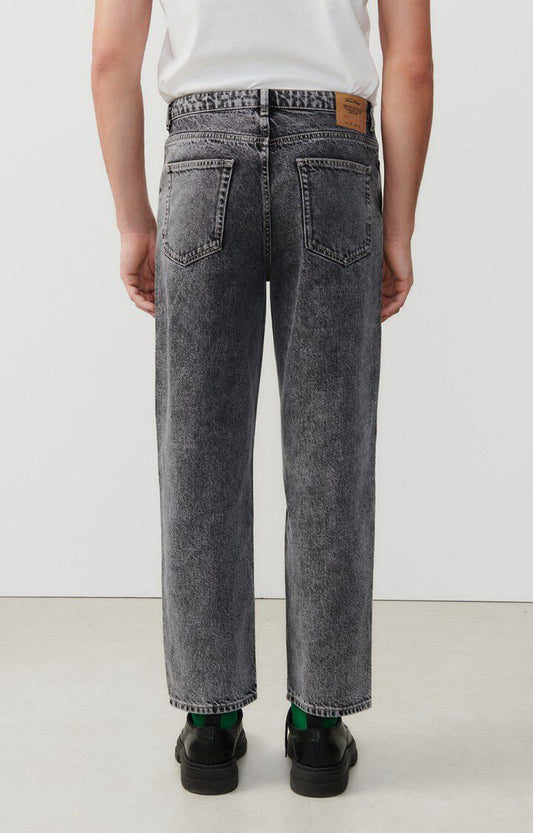 American vintage  yopday pants myop11g grey salt and pepper