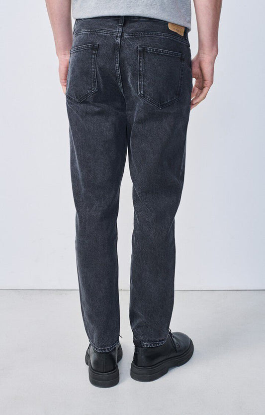 American vintage yopday-b jeans myop61 black salt and pepper