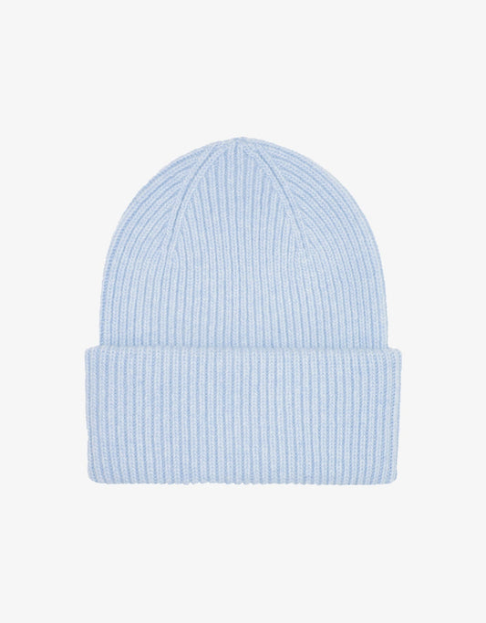 Colorful standard merino wool hat polar blue