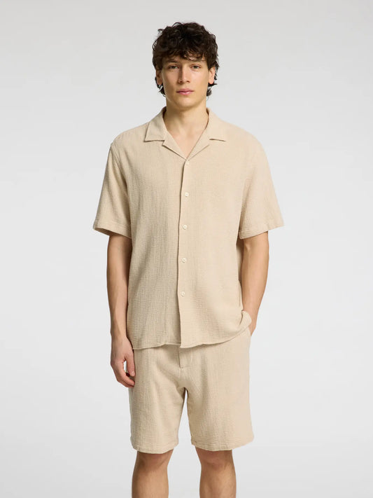 Selectedhomme slhrelax-sal shirt resort oatmeal