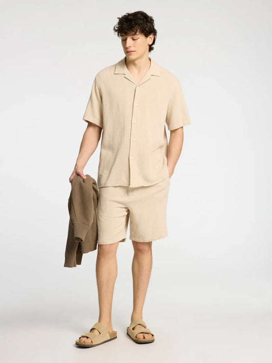 Selectedhomme slhrelax-sal shirt resort oatmeal