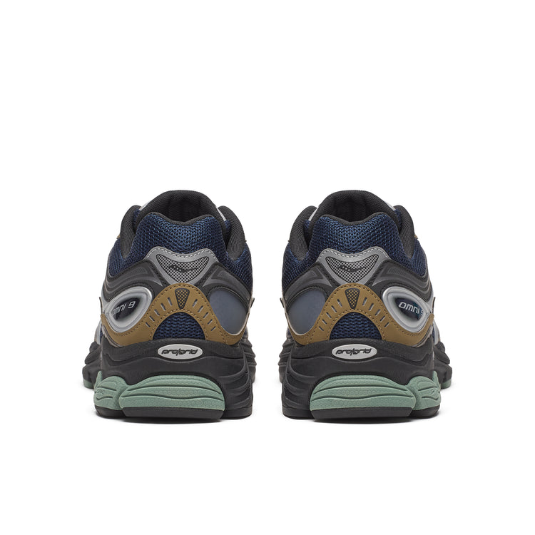Saucony progrid omni 9 brown navy