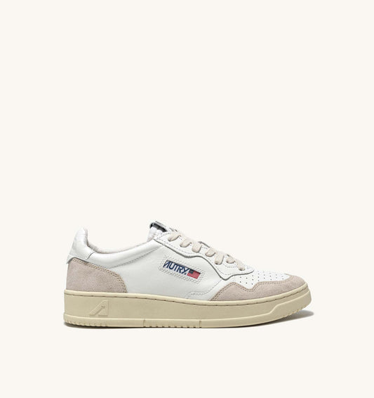 Autry ls33 leather suede white