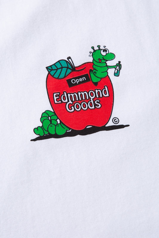 Edmmond worm t-shirt plain white