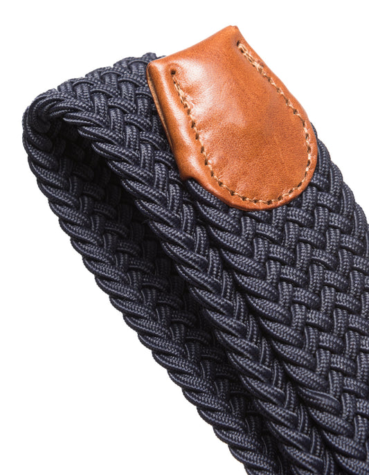 Les deux walker webbing belt dark navy