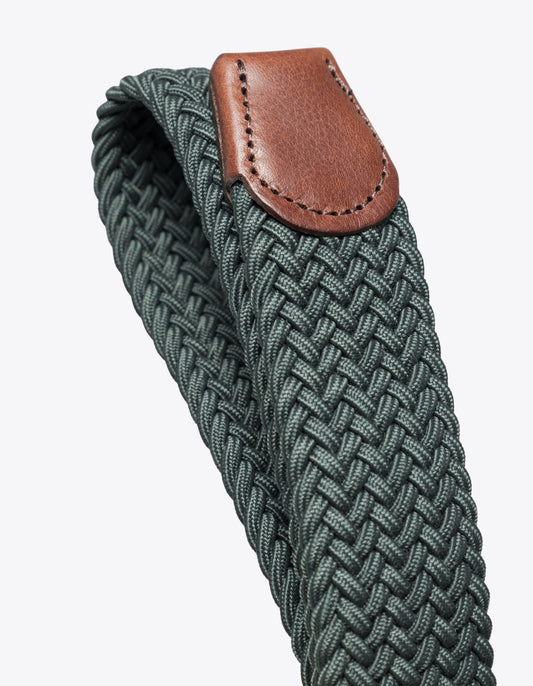 Les deux walker webbing belt pine green