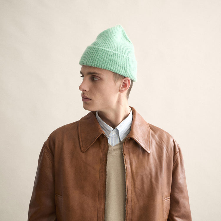 Le bonnet beanie classic jade