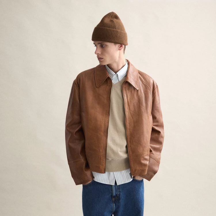 Le bonnet beanie classic walnut