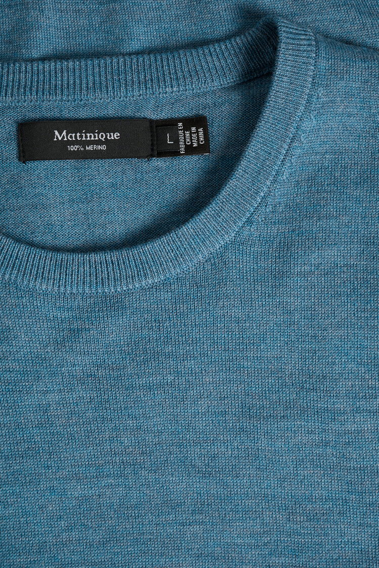 Matinique margrate knit 1940261 dust blue melange