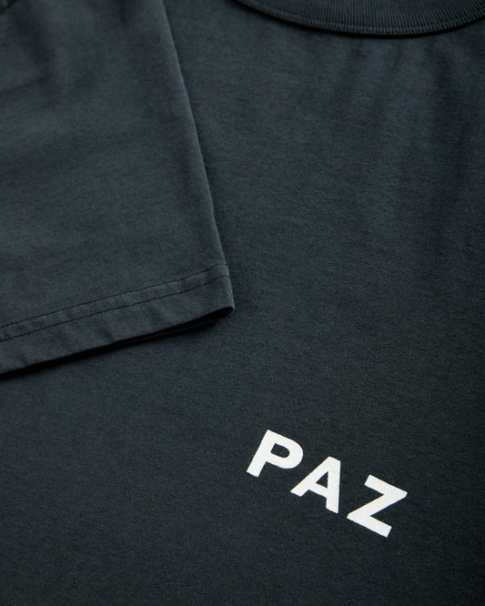 La paz dantas logo t-shirt paz dark navy