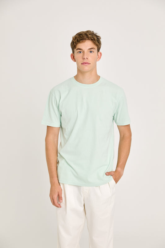La paz botelho t-shirt green spray