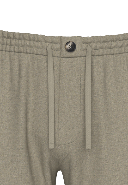 Selectedhomme slh196-straight robert string pant sand