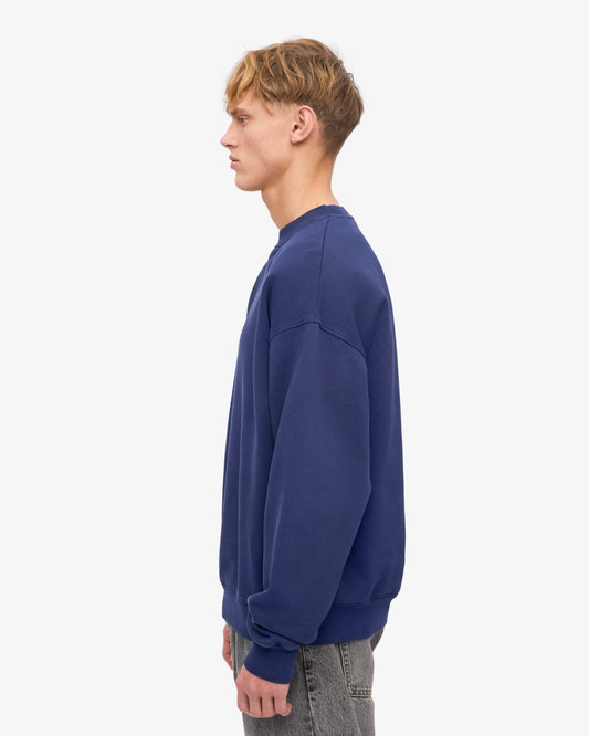Colorful standard organic oversized crew cs1012 marine blue