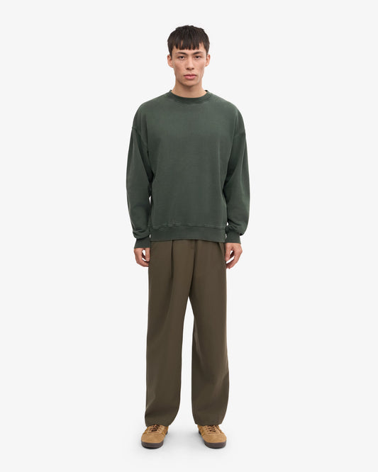 Colorful standard organic oversized crew sweat cs1012 midnight forest