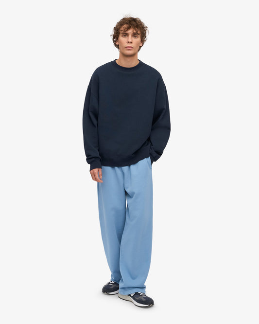 Colorful standard organic oversized crew sweat cs1012 navy blue