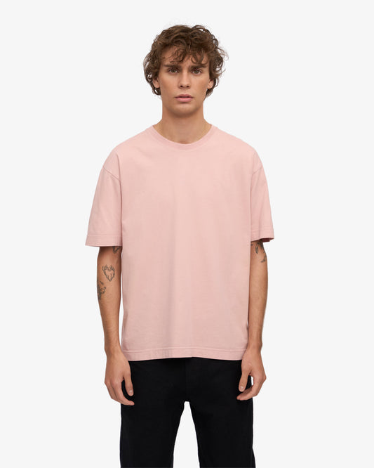 Colorful standard oversized organic t-shirt cs2056 faded pink