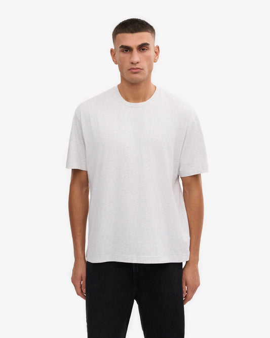 Colorful standard oversized organic t-shirt cs2056 snow melange