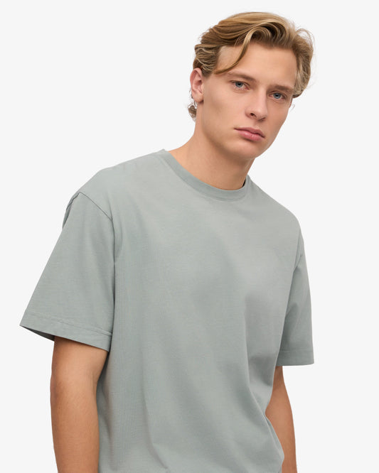 Colorful standard oversized organic t-shirt cs2056 steel blue