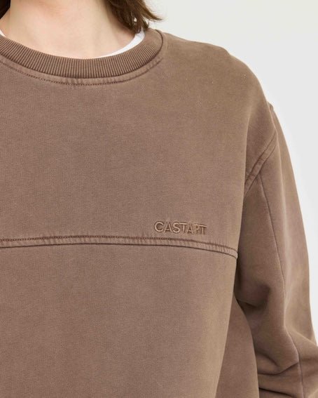 Castart park avenue sweat brown