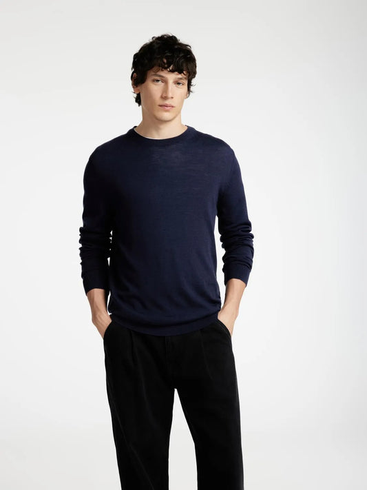 Selectedhomme tray knit merino noos navy blazer