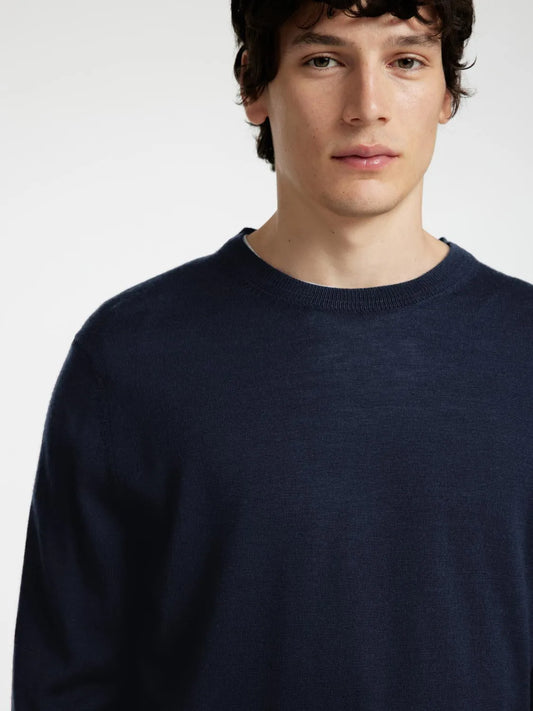 Selectedhomme tray knit merino noos navy blazer