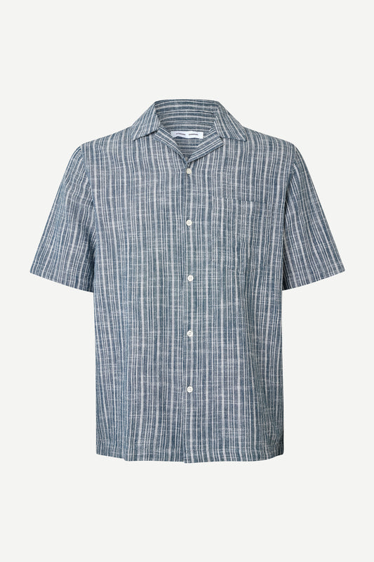 Samsoe samsoe saoscar ap shirt 14246 orion blue st