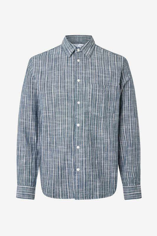 Samsoe samsoe liam fp shirt 14246 orion blue st