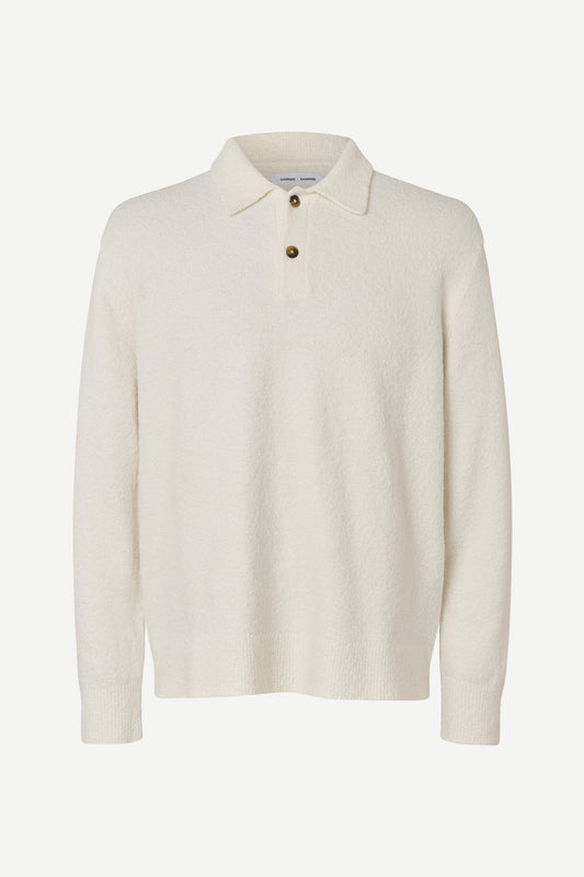 Samsoe samsoe sanino polo 15179 clear cream