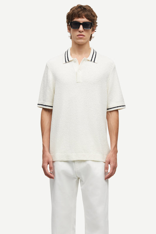 Samsoe samsoe sapedro polo 15628 clear cream