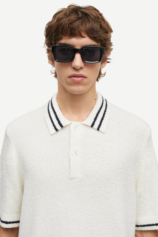 Samsoe samsoe sapedro polo 15628 clear cream