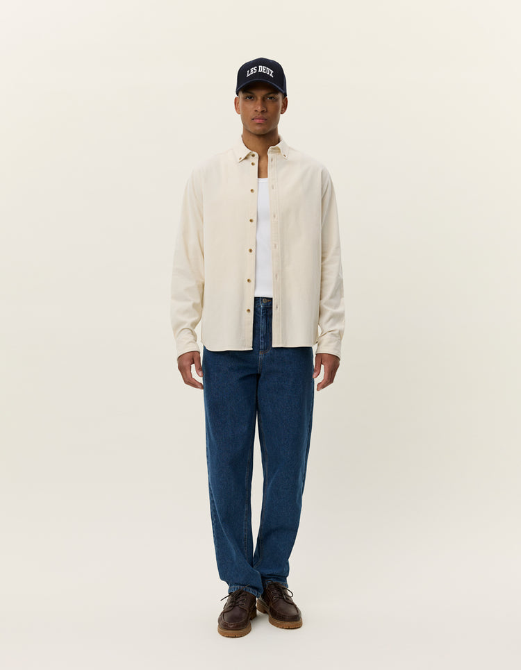 Les deux konrad pinwale corduroy shirt