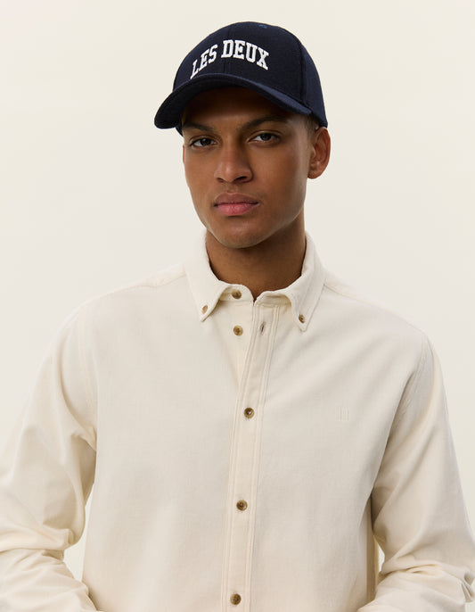 Les deux konrad pinwale corduroy shirt