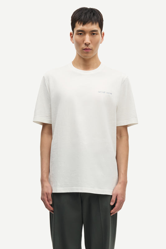 Samsoe samsoe safeast t-shirt 15489 oatmeal feast