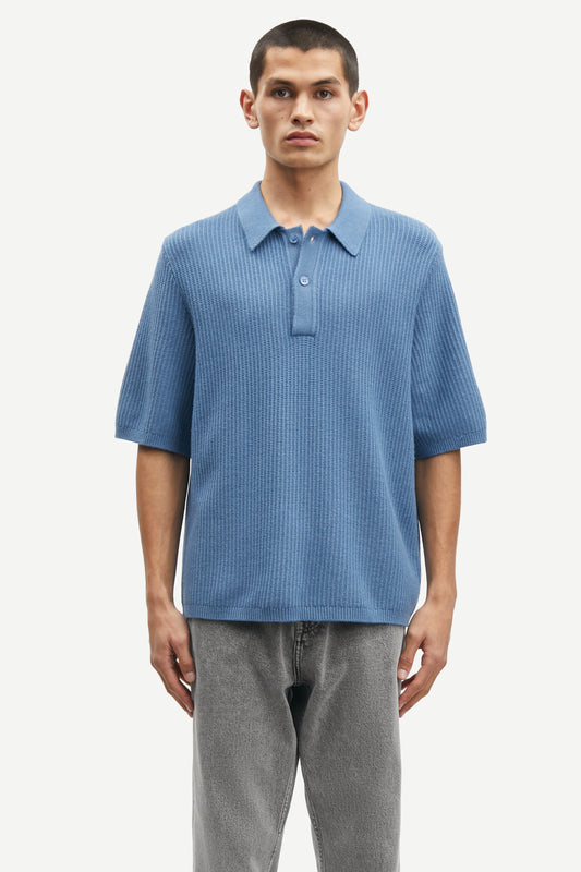 Samsoe samsoe sadem polo 10490 coronet blue