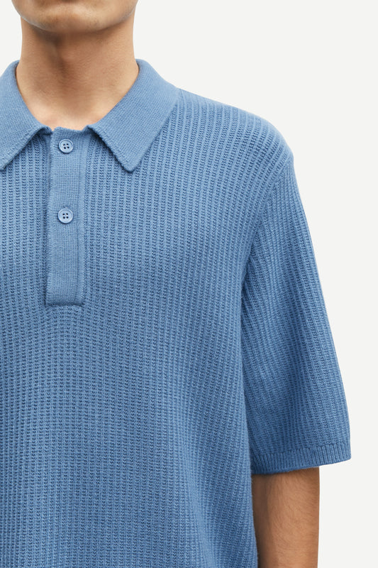Samsoe samsoe sadem polo 10490 coronet blue