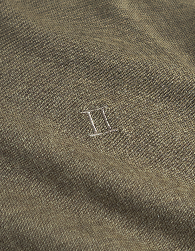 Les deux greyson merino knit military olive