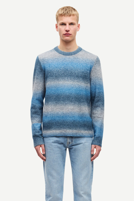 Samsoe samsoe aiden crew neck 15012 stellar stripes