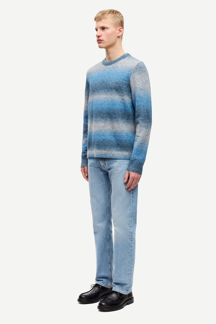Samsoe samsoe aiden crew neck 15012 stellar stripes
