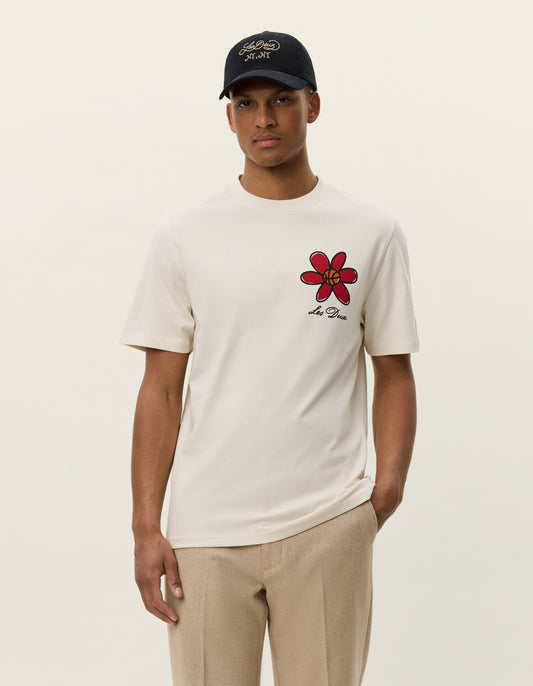 Les deux flower basket t-shirt ivory