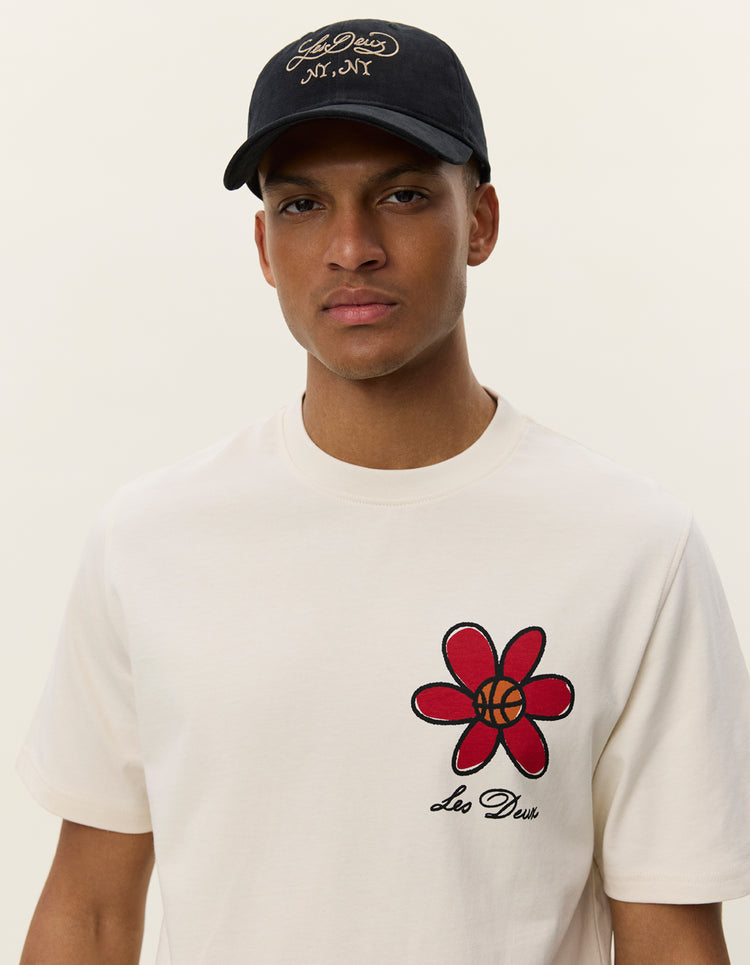 Les deux flower basket t-shirt ivory