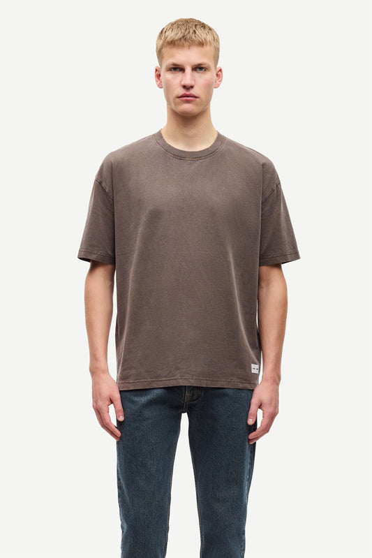 Samsoe samsoe sapigment t-shirt 15489 turkish coffee