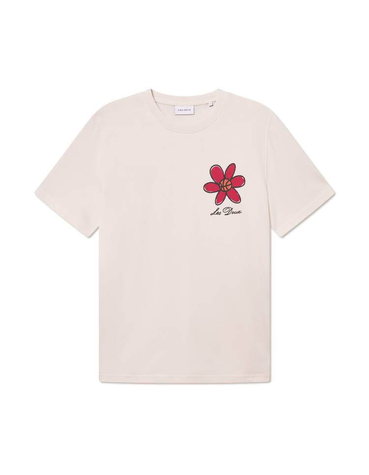Les deux flower basket t-shirt ivory