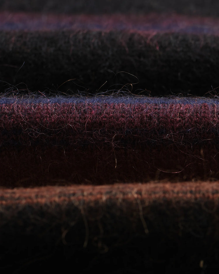 Wax london wilde brush stripe pull black dark multi