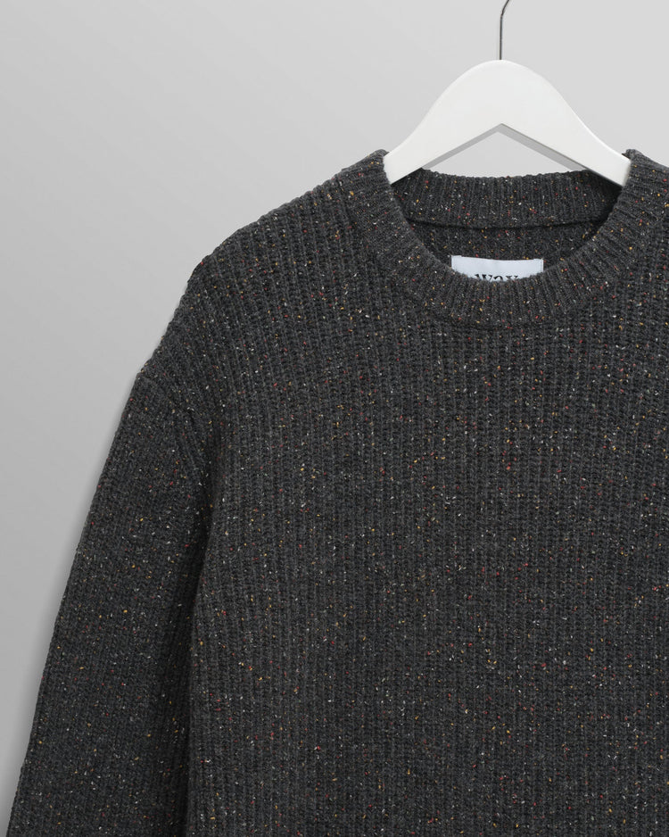 Wax london wilde donegal pull charcoal